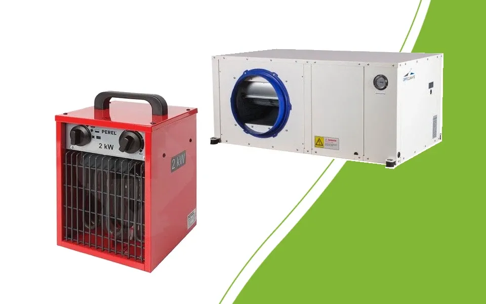 Electric heater and Opticlimate as separate climate solutions