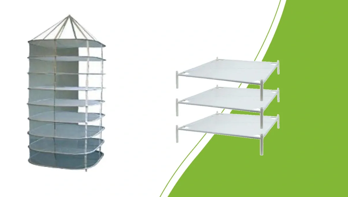 Hanging Fertraso drying net and stackable drying rack