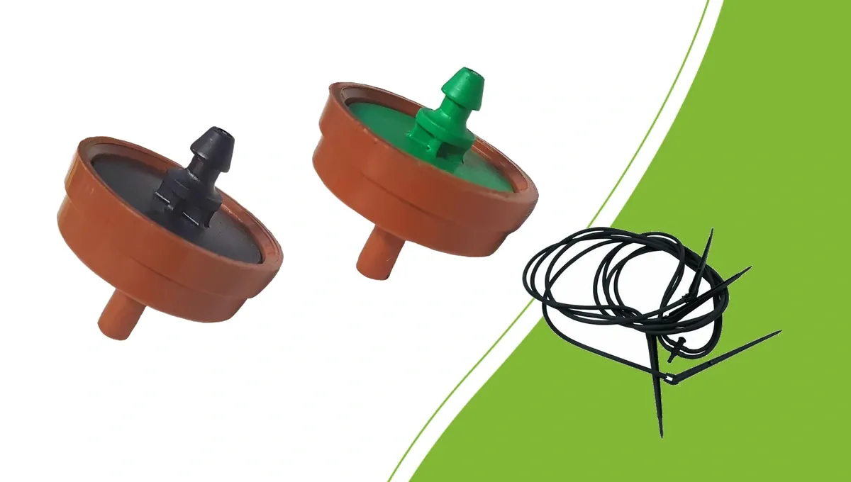CNL valves rated at 4 and 8 litres per hour with a four-way distributor