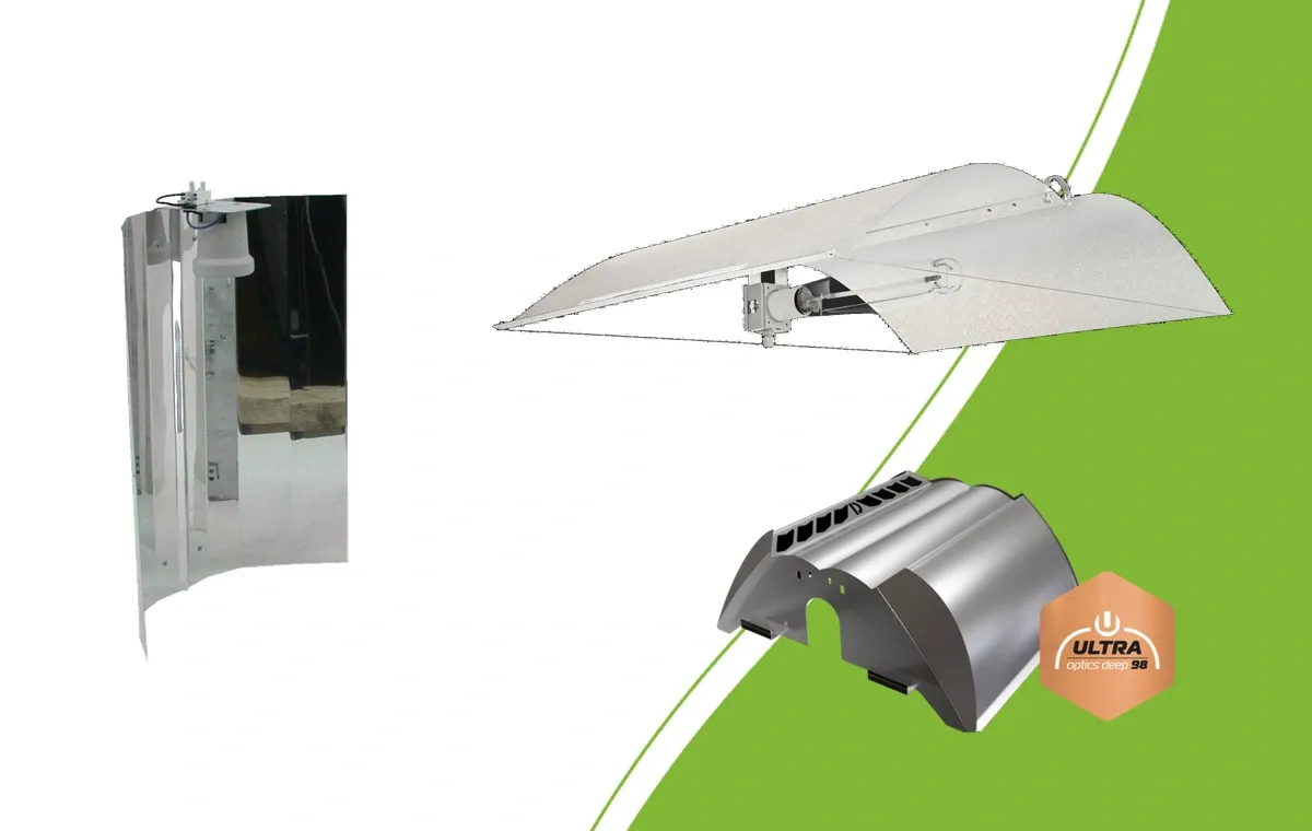 Mirror reflector, Adjust-a-Wing Large and DimLux Alpha Optics 98 replacement reflector