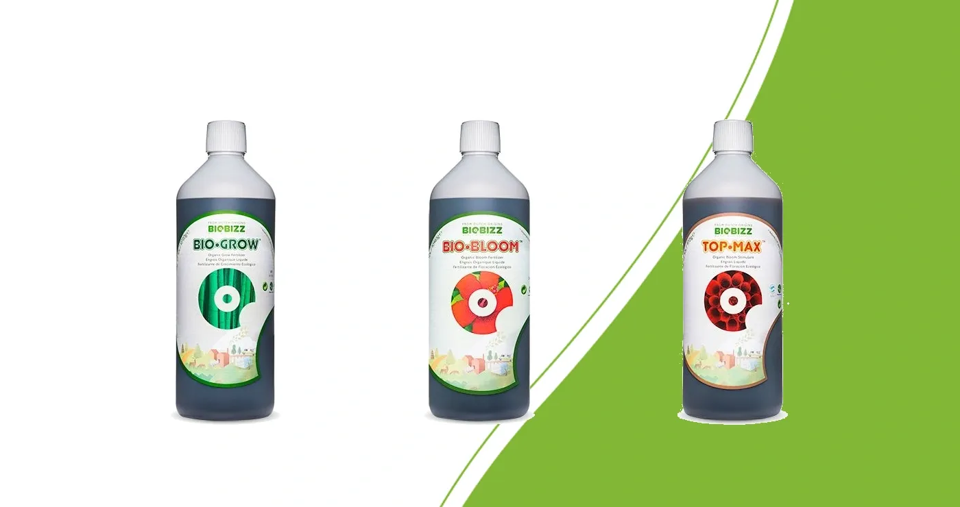 BioBizz Bio·Grow, Bio·Bloom and Top·Max