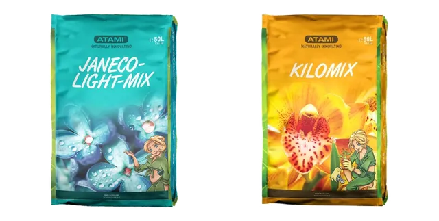 Product selection for Atami potting soil: Atami | Janeco lightmix | zak 50 liter; Atami | Kilomix | zak 50 liter