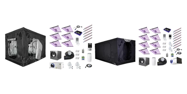 Product selection for Complete grow tent kits: Complete Kweektent Set Mammoth Elite S.A. 360 - Ultimate; Complete Kweektent Set Mammoth Elite S.A. 480L - Ultimate