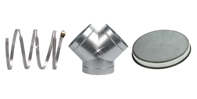 Product selection for Duct flanges & fittings: Slangenklem 065-165mm; Y-stuk 127mm; Afsluitdeksel Ø 127mm
