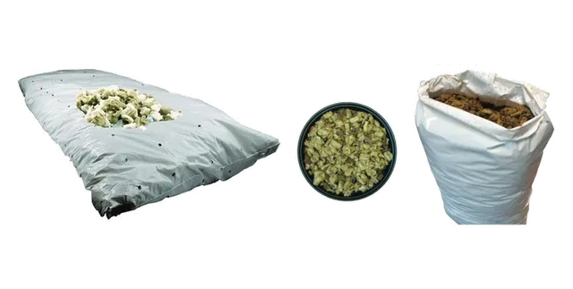 Product selection for Hydroponics: Agra-Wool RFX-1, 240 liter mapito per doos (3 zakken a 80 ltr); Cultilene | Mapito | 80 liter per zak