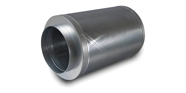 Product selection for Wilco carbon filters: Wilco Inline Filter, flens 125mm, 500 m3