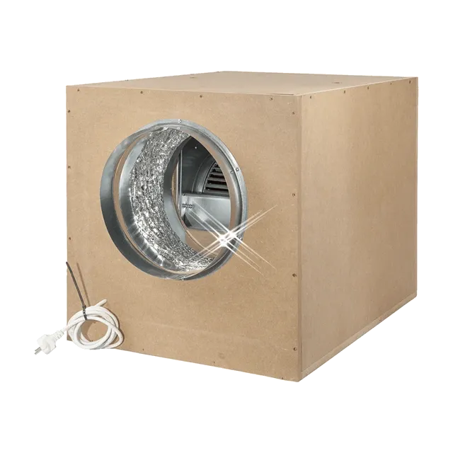 Torin MDF box fan with suspended motor