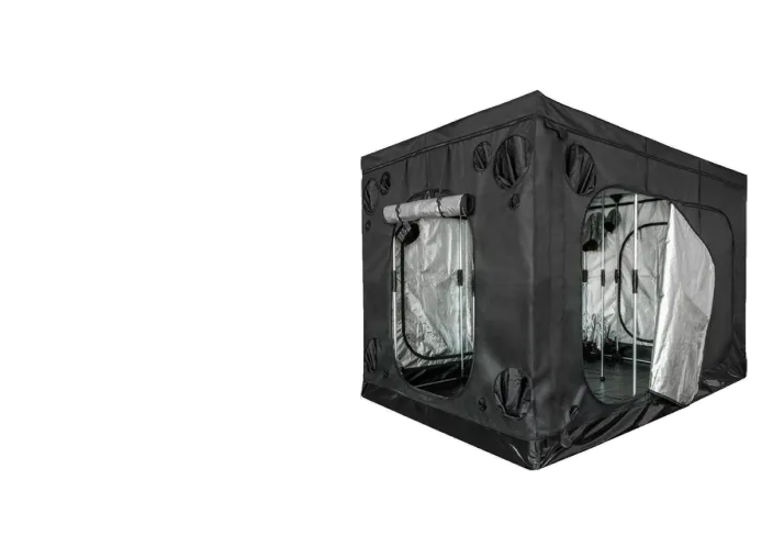 Mammoth Elite S.A. 360S grow tent with an open side door