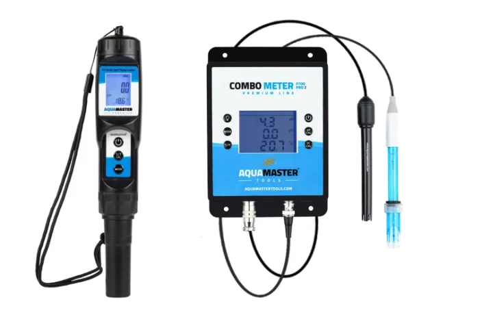 Aqua Master Tools P110 Pro pen and P700 Pro2 combo meter