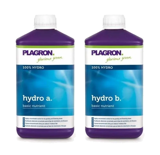 Plagron Hydro A and B for inert growing media