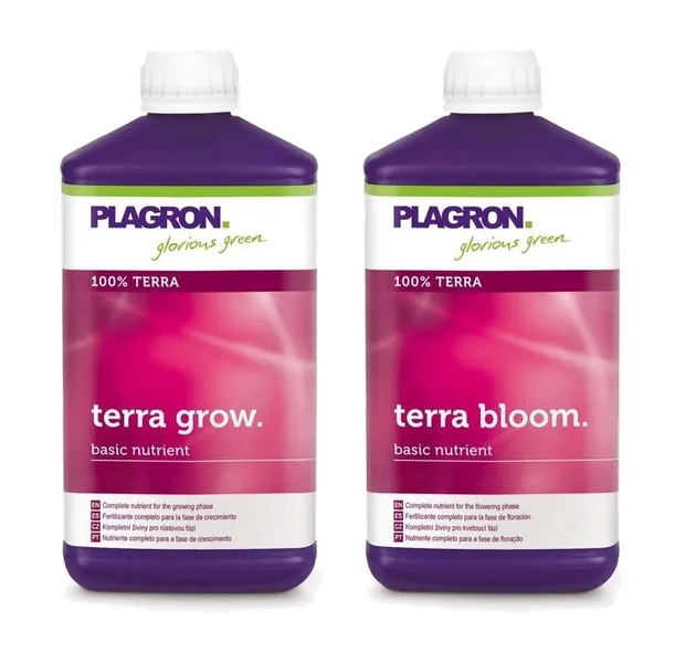 Plagron Terra Grow and Terra Bloom for soil