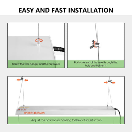 LED Kweeklamp | Spider Farmer | SF-300, 33W